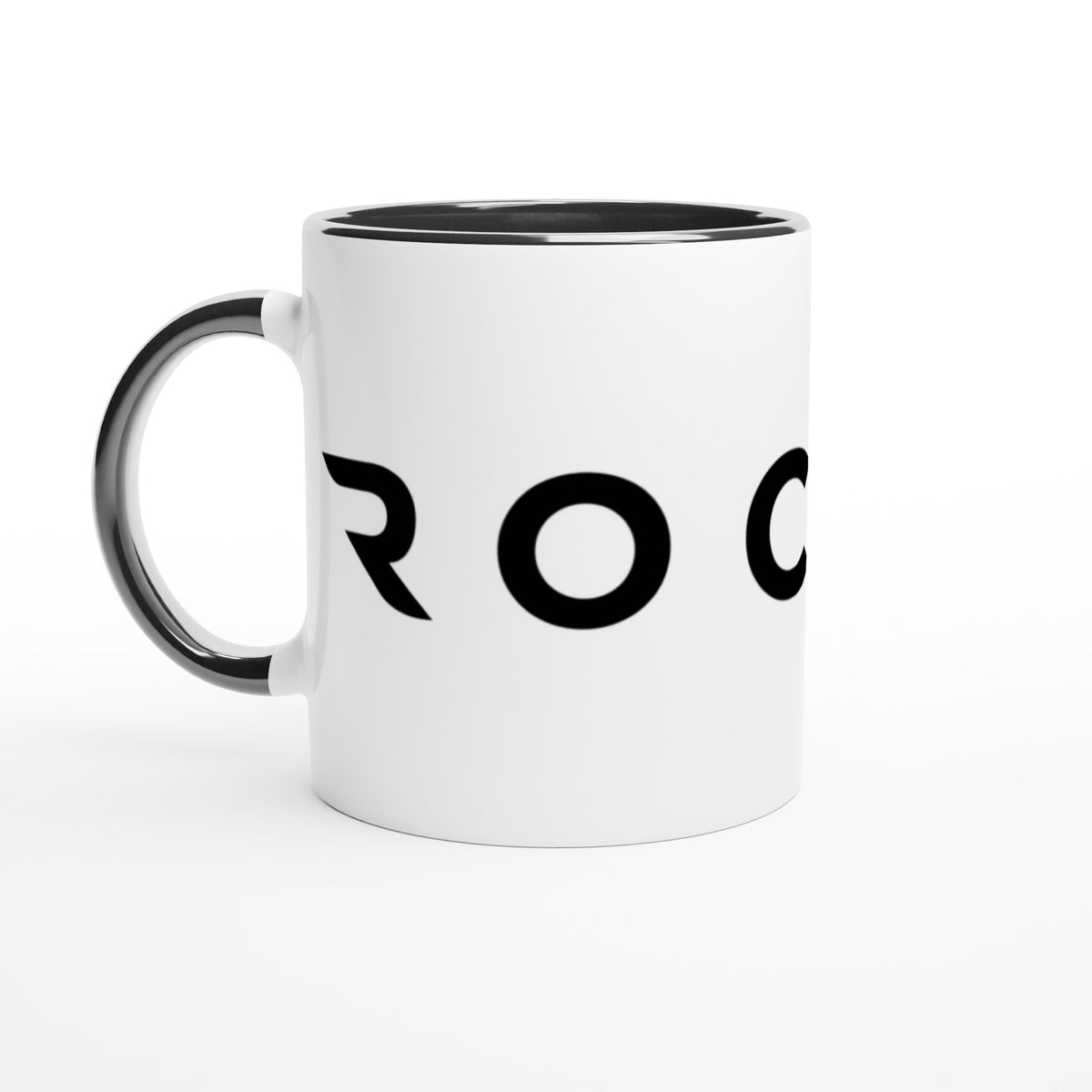 White 11oz Ceramic Mug with Color Inside